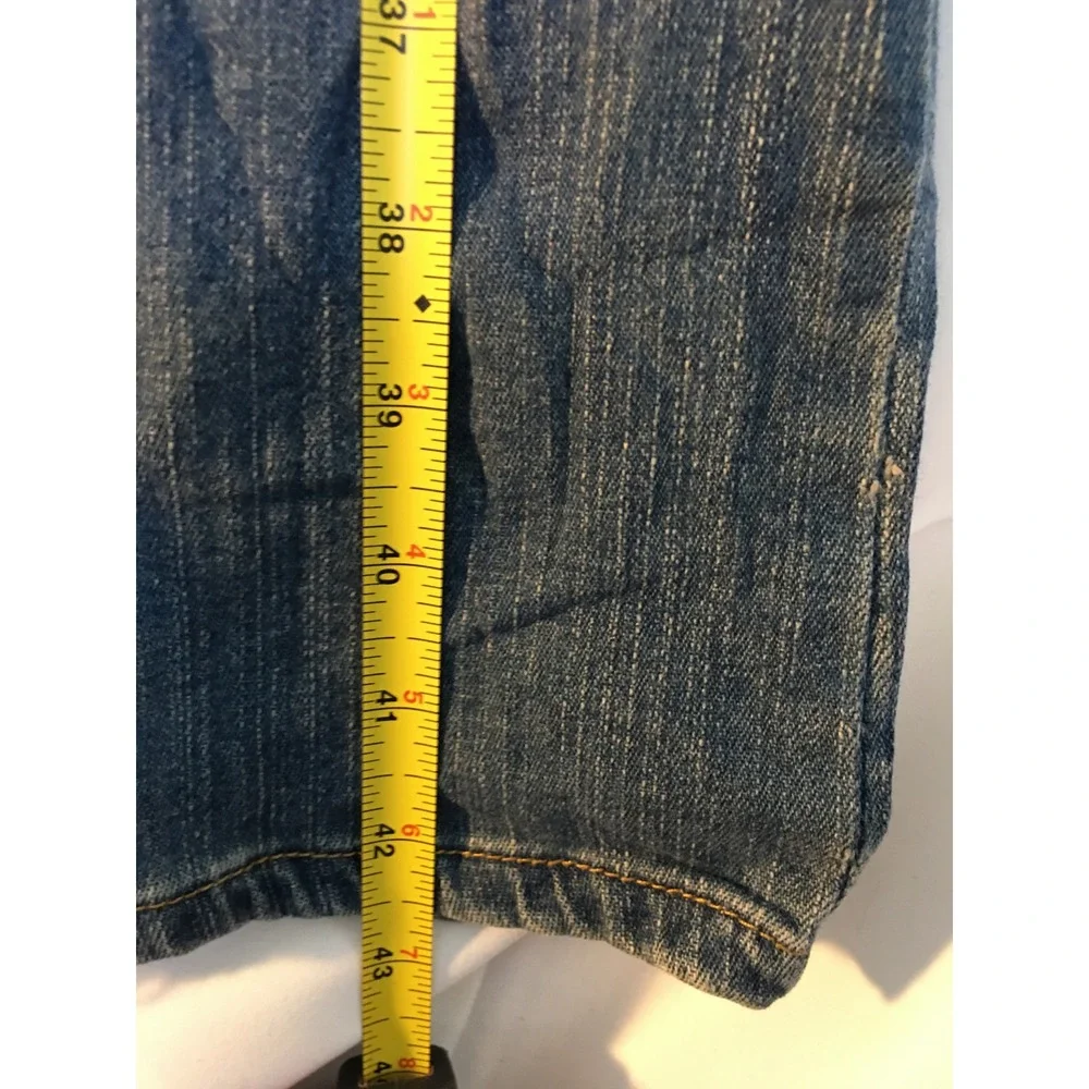 Levis  Boot Cut Jeans Mens  Blue Denim Medium Wash Stretch